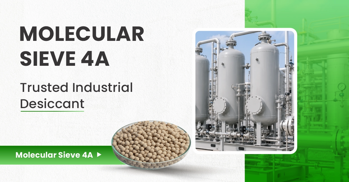 Molecular Sieve 4A - Trusted Industrial Desiccant